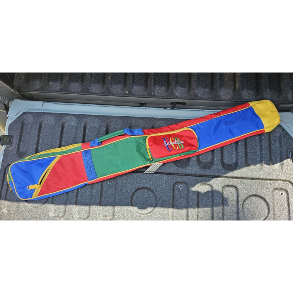 United Colors Of Benetton Bag Golf Hockey Vintage 45”